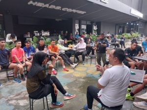 Dalam Kegiatan Fun Run, Relawan Muda Sampaikan Ini ke Jumiwan Aguza