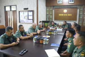 Tim Wasrik Audit Kodam II/Sriwijaya Datangi Makodim 0416 Bute