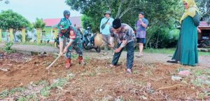 Lingkungan Bersih Warga Sehat, Praka Galih Goro Bersama Karang Taruna