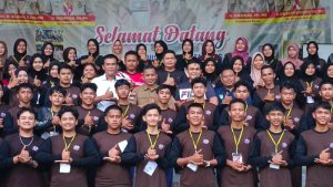 Kunjungi Kegiatan Gladian Pimpinan Satuan DIANPINSAT Kwarcab Bungo, Apri sampaikan Pesan