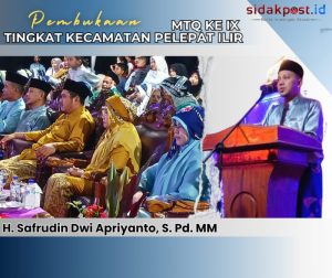Hadir bersama Bupati di Acara MTQ, Apri Sampaikan Ajakan Perangi Narkoba