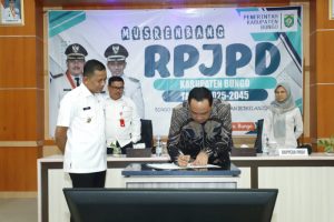 Jumiwan Aguza Hadiri Musrenbang RPJPD Bungo Tahun 2025-2045