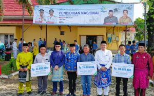 Momen Hardiknas, Tiga Ahli Waris Terima Santunan BPJS Ketenagakerjaan