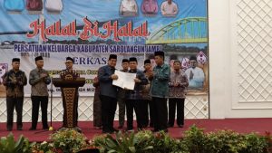 Disaksikan CE, Perkasa Deklarasi Dukung Haris-Sani di Pilgub Jambi 2024