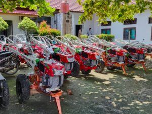 Dinas TPHBun Bungo Terima Puluhan Unit Alsintan dari Kementerian Pertanian