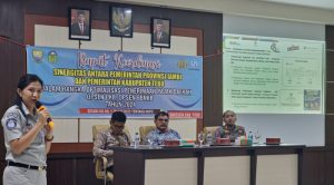 Roadshow Tim Pembina Samsat Jambi bersama Pemda Tebo Sosialisasi UU HKPD