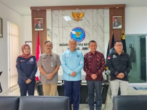 BNK Bungo Koordinasi bersama BNNP Jambi Terkait Asesmen Penanganan Penyalahgunaan Narkoba