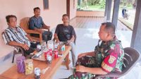 Monitor Kamtibmas, Serka Rex Harmodi Sambangi Tokoh Masyarakat