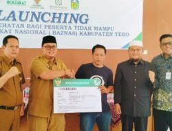 Launching BPJS Kesehatan BAZNAS Tebo, Asisten II : Semoga Bermanfaat