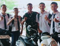 Peduli Generasi Muda, Serda Edi Surono : Jangan Balap Liar Sayangi Nyawa