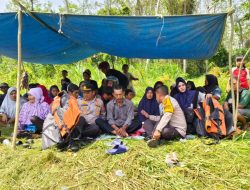 Tinjau Pencarian Orang Tenggelam, AKBP Eko Beri Bantuan Kepada Keluarga Korban