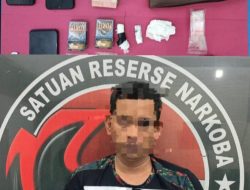 Polisi Bekuk Seorang Pengedar Narkoba di Tebo Tengah
