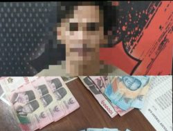 Unit Reskrim Polsek Tengah Ilir, Tangkap Pengedar Uang Palsu
