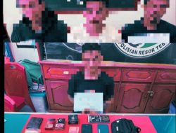 Empat PeLaku Narkotika Dibekuk Tim Opsnal Satres Narkoba Polres Tebo