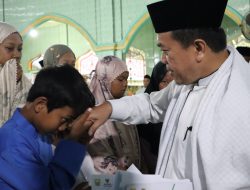 Safari Subuh di Masjid Baitusalam Kungkai, Al Haris Santuni Anak Yatim dan Dhuafa