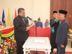 Rektor Universitas Muara Bungo Resmi Dilantik, Ini Pesan Ketua Yayasan