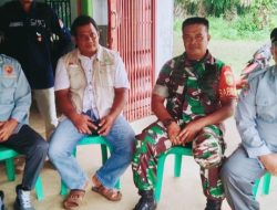 Sukseskan Pilkada 2024, Babinsa Ajak Linmas dan Warga Jaga Kamtibmas