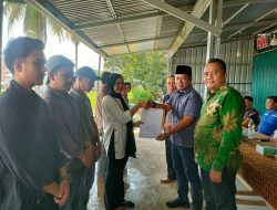 Cawabup Tebo, Nazar Kukuhkan Tim 4 Desa di Kecamatan Tenaga Ilir