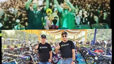 Menggema, Agus-Nazar Bersama Ribuan Biker Gelar Festival Tebo Bike