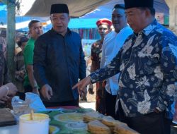 Jumiwan Aguza Datang, Pasar Dusun Danau Langsung Riuh