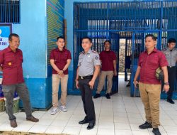 Kalapas Ismail, Dampingi Kakanwil Kemenkumham Jambi Monitoring Lapas Kelas IIB Muara Bun