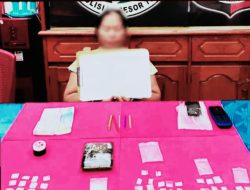 Seorang Wanita Pelaku Narkoba Ditangkap Polres Tebo