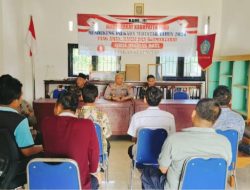 Polsek Tengah Ilir Cooling System, Jaga Kondusifitas Jelang Pemilu 2024