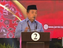 Debat Perdana Pilgub Jambi 2024: Al Haris Sampaikan 12 Program OKE GAS Haris-Sani
