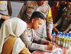 Hari Jadi Ke 73 Humas Polri, Polres Tebo Gelar Donor Darah