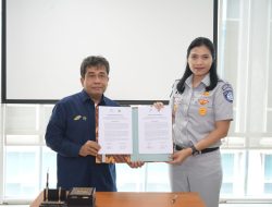 PTPN IV dan Jasa Raharja Jambi Tanda Tangani Komitmen Bersama