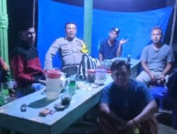 Babinsa Sutiyono dan BKTM D Naibaho, Patroli Kamtibmas Jelang Pilkada