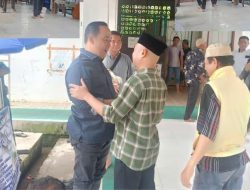 Bertemu Hendak Sholat Jum’at, Dedy Putra dan Jumiwan Aguza Saling Menyapa