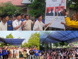 Ratusan Emak-Emam di Teluk Langkap Hanya Ingin Agus-Nazar Memimpin Tebo