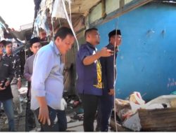 DPRD Bungo Tinjau Kios Yang Terbakar
