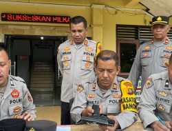 Kapolres Bungo Cek Senjata Seluruh Personil