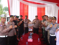 Tinjau Pospam OPS Lilin 2024, Wakapolda Jambi: Pastikan Koordinasi Berjalan Baik