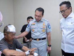 Wamen BUMN dan Dirut Jasa Raharja Tinjau Korban Kecelakaan