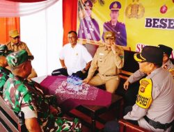 PJ Bupati dan Wakapolres Tebo, Cek Pospam Nataru 2025