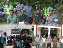 TNI-Polri Kawal Perayaan Natal di GKSBS Desa Tegal Arum