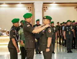 Kolonel Inf Rama Serahkan Jabatan Danrem 081/DSJ ke Pangdam V/Brawijaya
