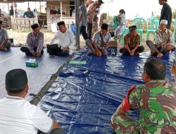 Babinsa Sertu I Kadek Edi P, Hadiri Selamatan Laut Dusun Munsang