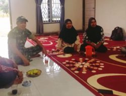 Babinsa Ari Sarputra Komsos Ke Warga, Perkuat Toleransi Antar Umat Beragama