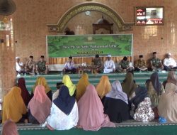 Peringati Isra Miraj, Kasdim 0416 Bute Ajak Prajurit Perkuat Keimanan dan Disipilin