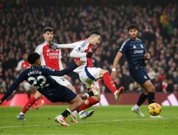 Arsenal Ditahan Imbang Aston Villa Setelah Unggul Dua Gol