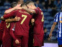 Drama di Do Dragão: Roma Tahan Imbang Porto 1-1 Meski Bermain dengan 10 Pemain