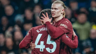 Haaland Kembali! Manchester City Bungkam Tottenham Hotspur 1-0