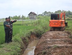Permudah Para Petani, Kodim 0416/Bute, Bangun Saluran Air