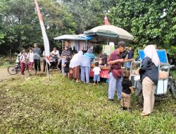 Antusias Warga Teluk Kuali, Saksikan Pembukaan TMMD Ke-123 Kodim 0416/Bute