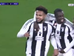 Juventus Taklukkan PSV 2-1, Gol Telat Mbangula Jadi Pembeda