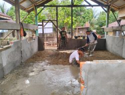 Puasa Pertama, Satgas TMMD Tetap Semangat Bekerja